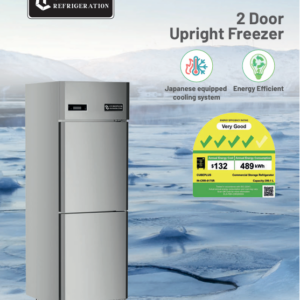 CUBEPLUS 2 Door Upright Freezer - 6175F